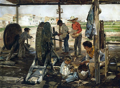 Ropemakers Joaquin Sorolla